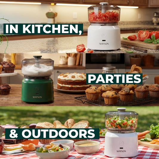 Mini Electric Chopper Green