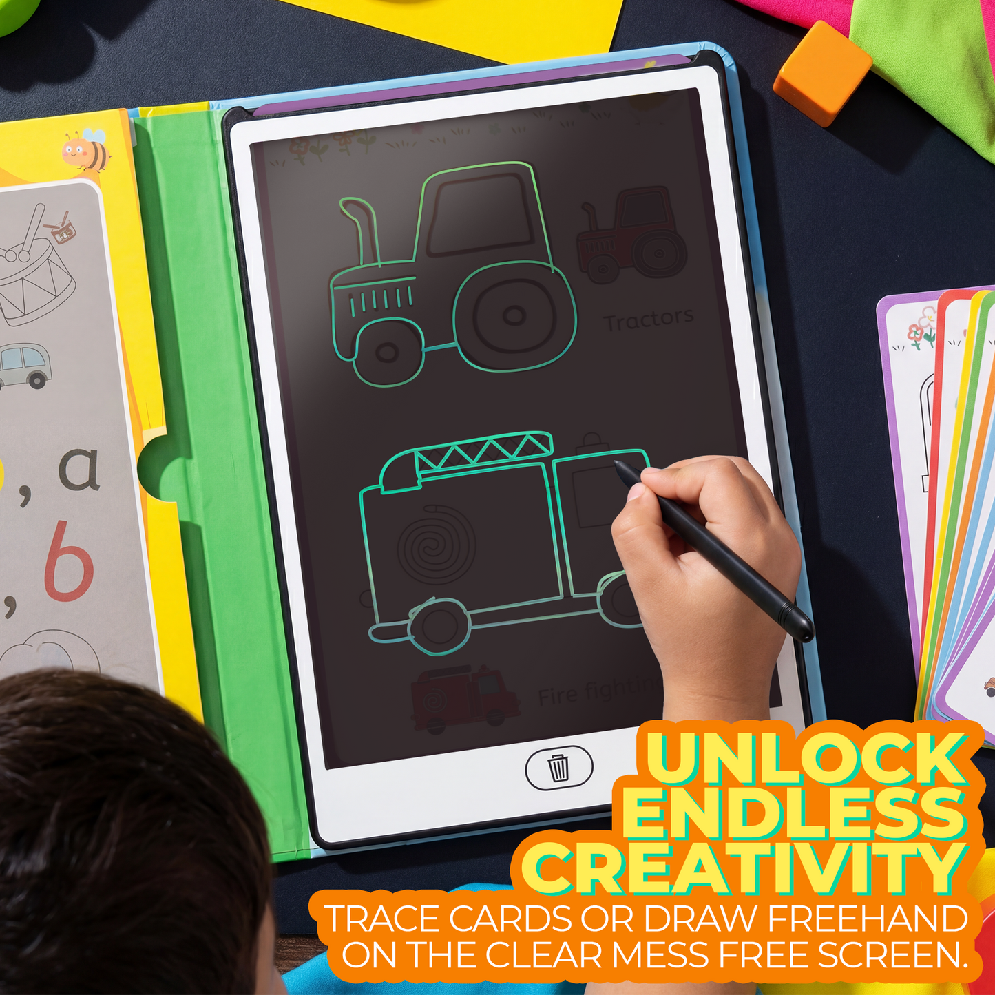 Mayson Wireless LCD Tracing Book for Kids