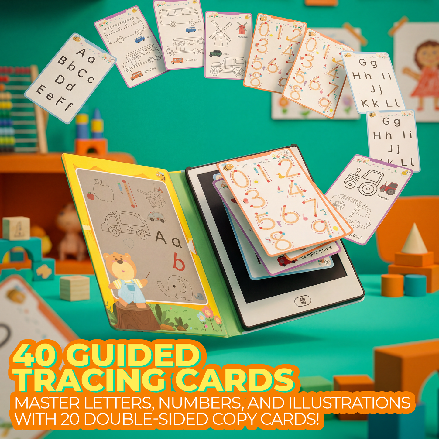 Mayson Wireless LCD Tracing Book for Kids