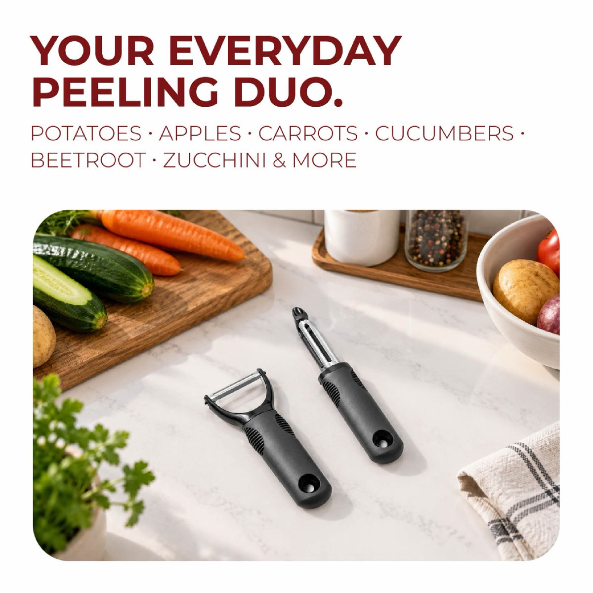 Vegetable Peeler Combo